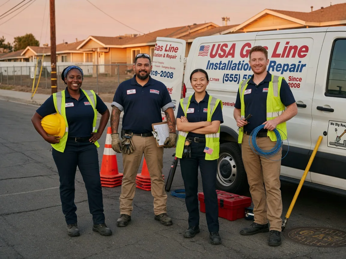 Gas Line Installation company in Iroquois, IL